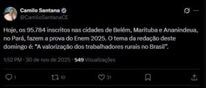 tema-da-redacao-do-enem-2025-na-grande-belem-e-‘a-valorizacao-dos-trabalhadores-rurais-no-brasil’