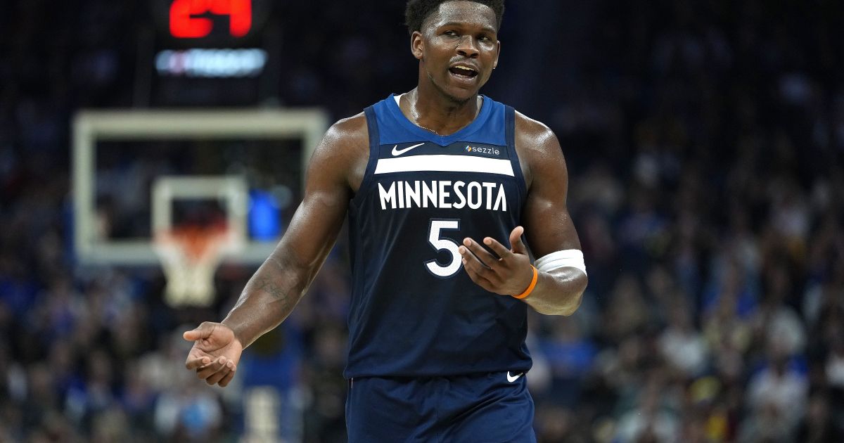 anthony-edwards-vai-desfalcar-os-timberwolves-por-pelo-menos-uma-semana